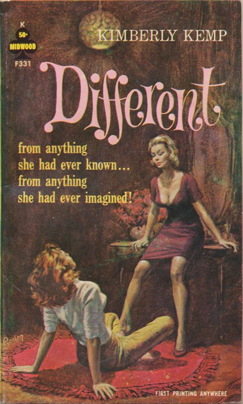 lesbian pulp fiction art